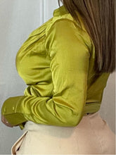 Load image into Gallery viewer, Satin Wrap Top
